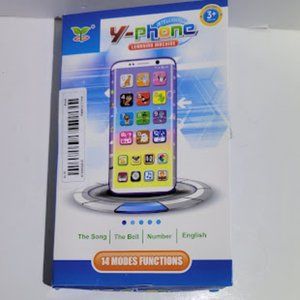 14 Mode Learning, Play Cell Phone Educational Toy for 3+ Year Olds